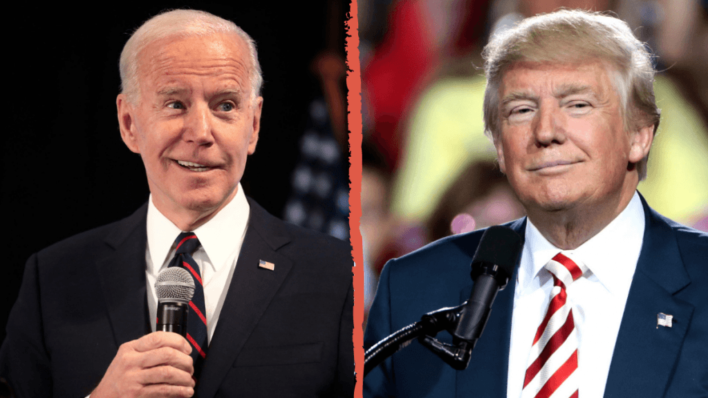 Trump and Biden