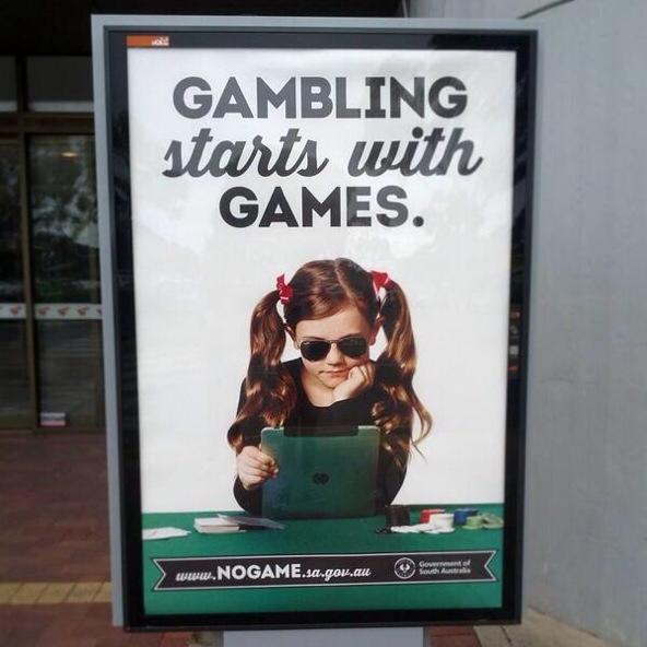 South Australian anti-gaming campaign