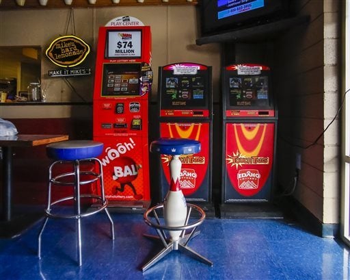 Idaho Lottery gambling machines