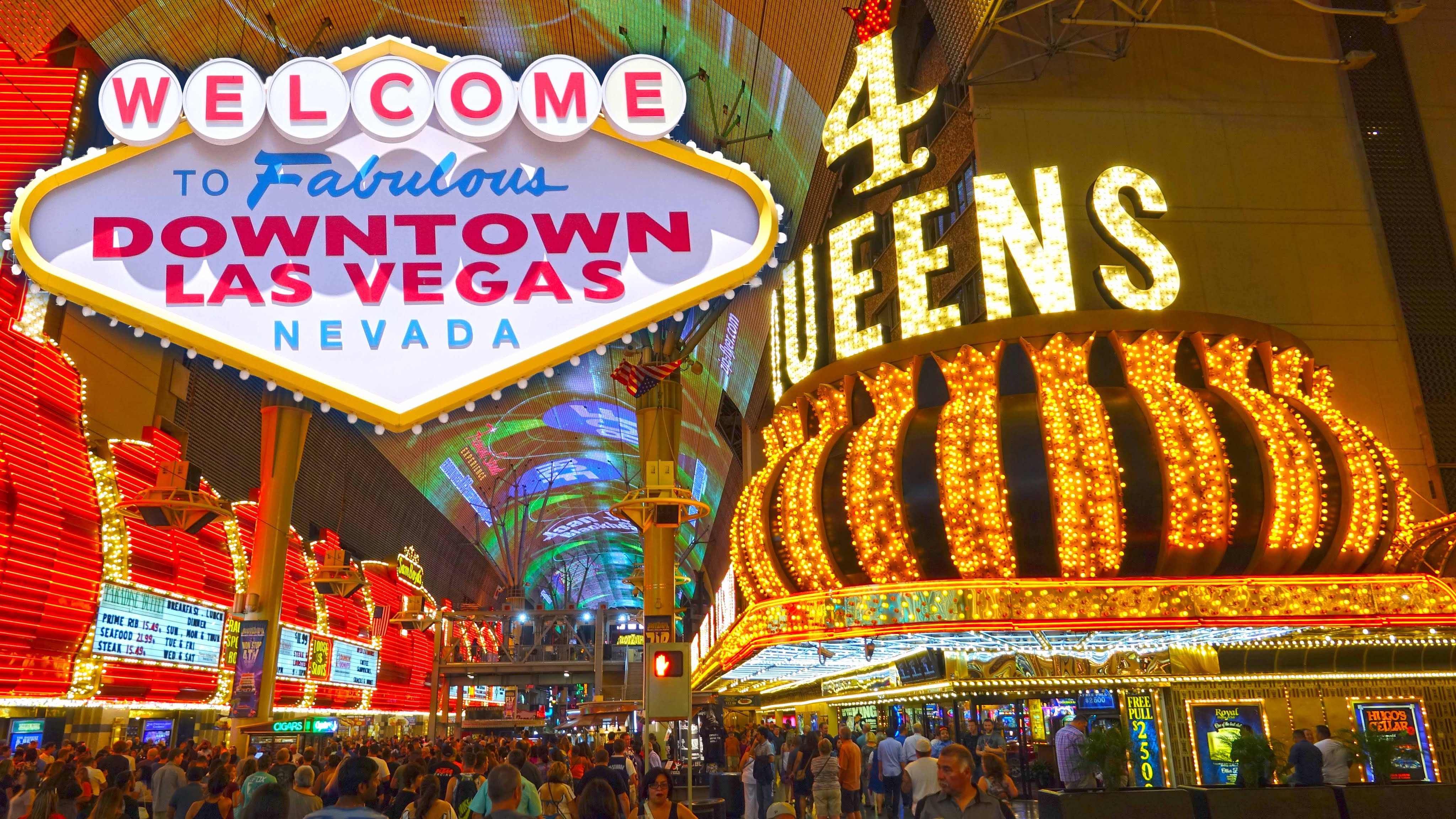 downtown Las Vegas Fremont Street Nevada