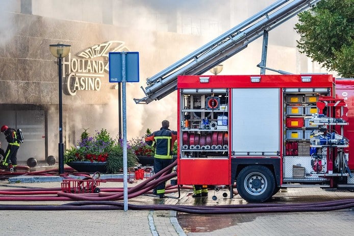 Holland Casino Groningen destroyed by fire