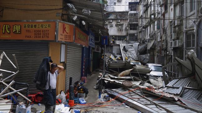 Macau bars entry to journalist in wake of Typhoon Hato