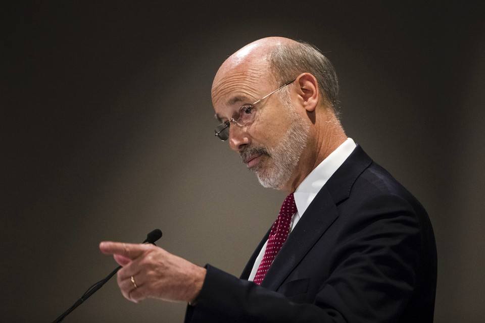 Pennsylvania gambling Tom Wolf