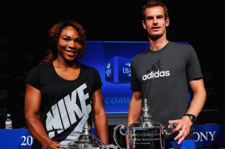 Serena Williams and Andy Murray