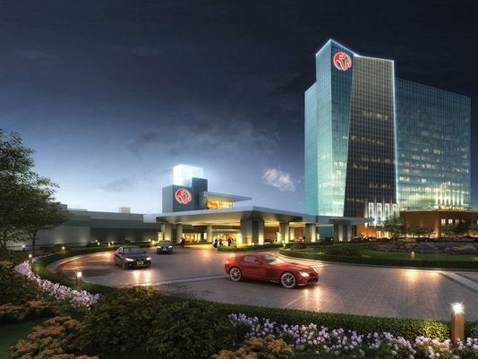 Rendering of Resorts World Catskills casino to open Feb. 8