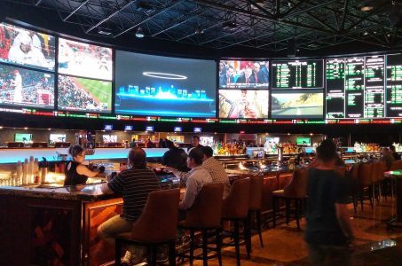 The William Hill sports book at the Westgate in Las Vegas