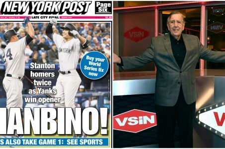 sports betting media New York Post VSiN