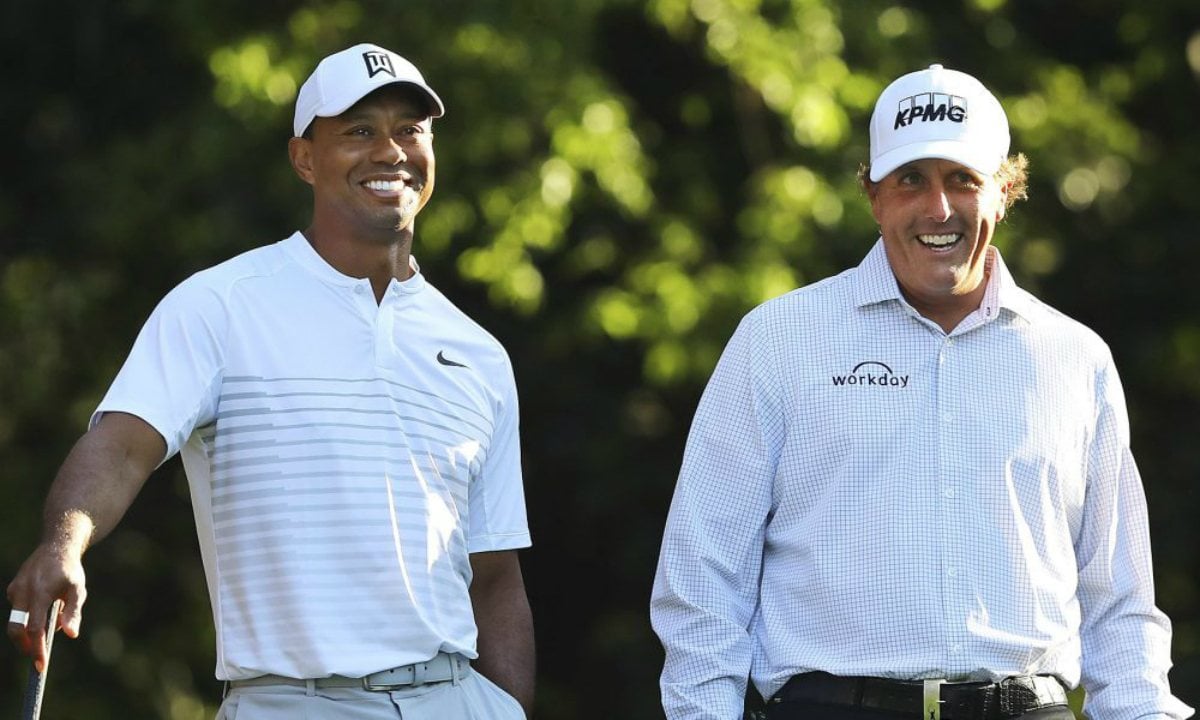 Tiger Woods Phil Mickelson match odds