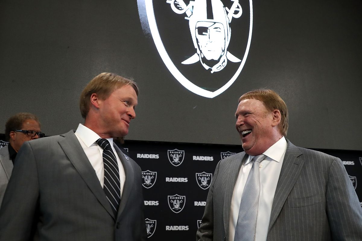 Raiders Mark Davis Las Vegas NFL odds