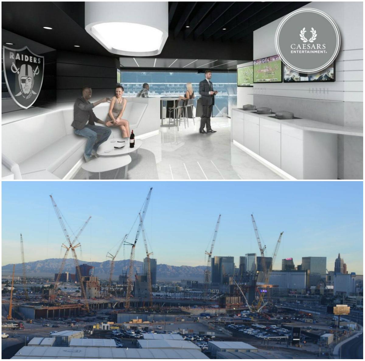 Caesars Entertainment Las Vegas Raiders stadium