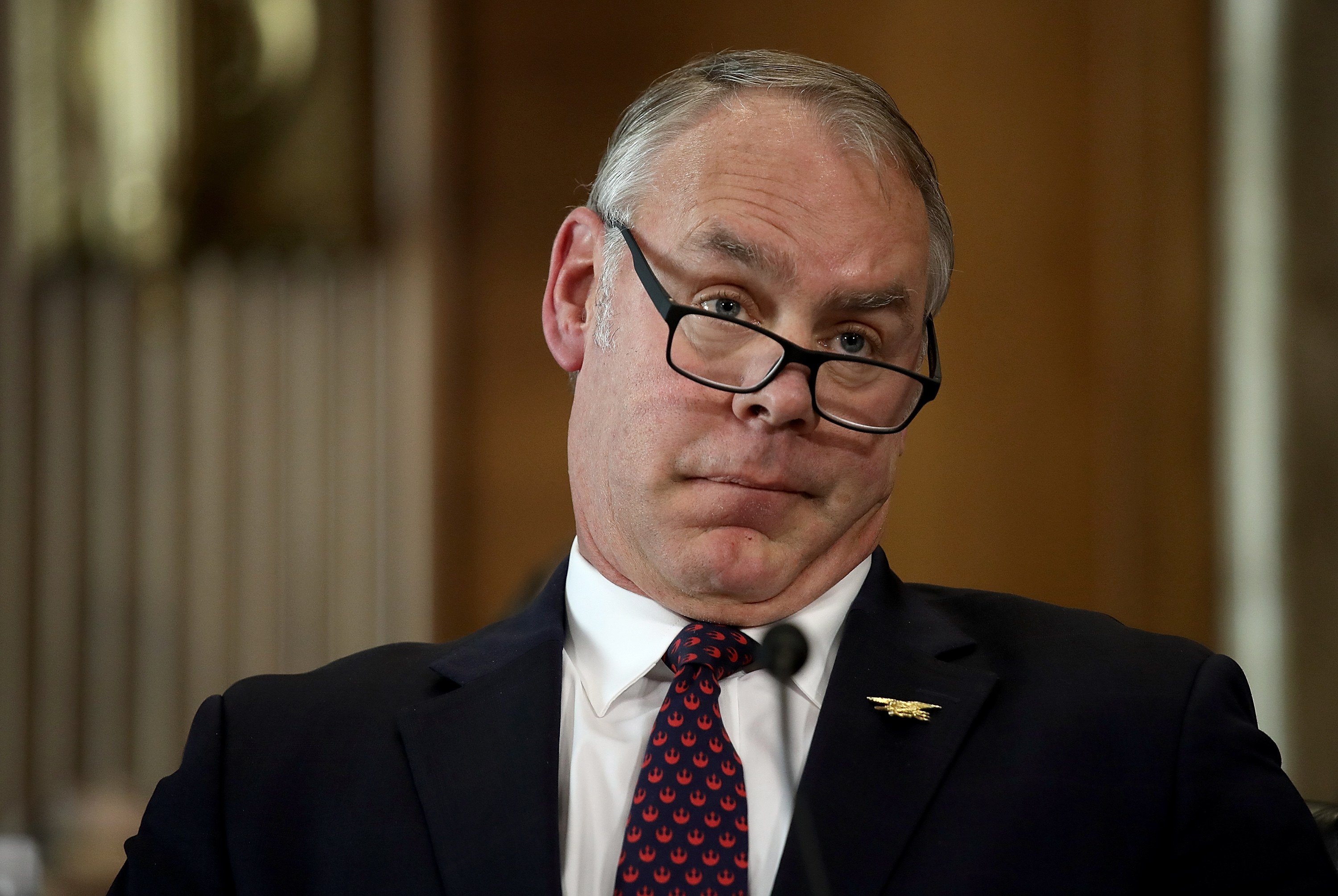 Ryan Zinke interior secretary DOI