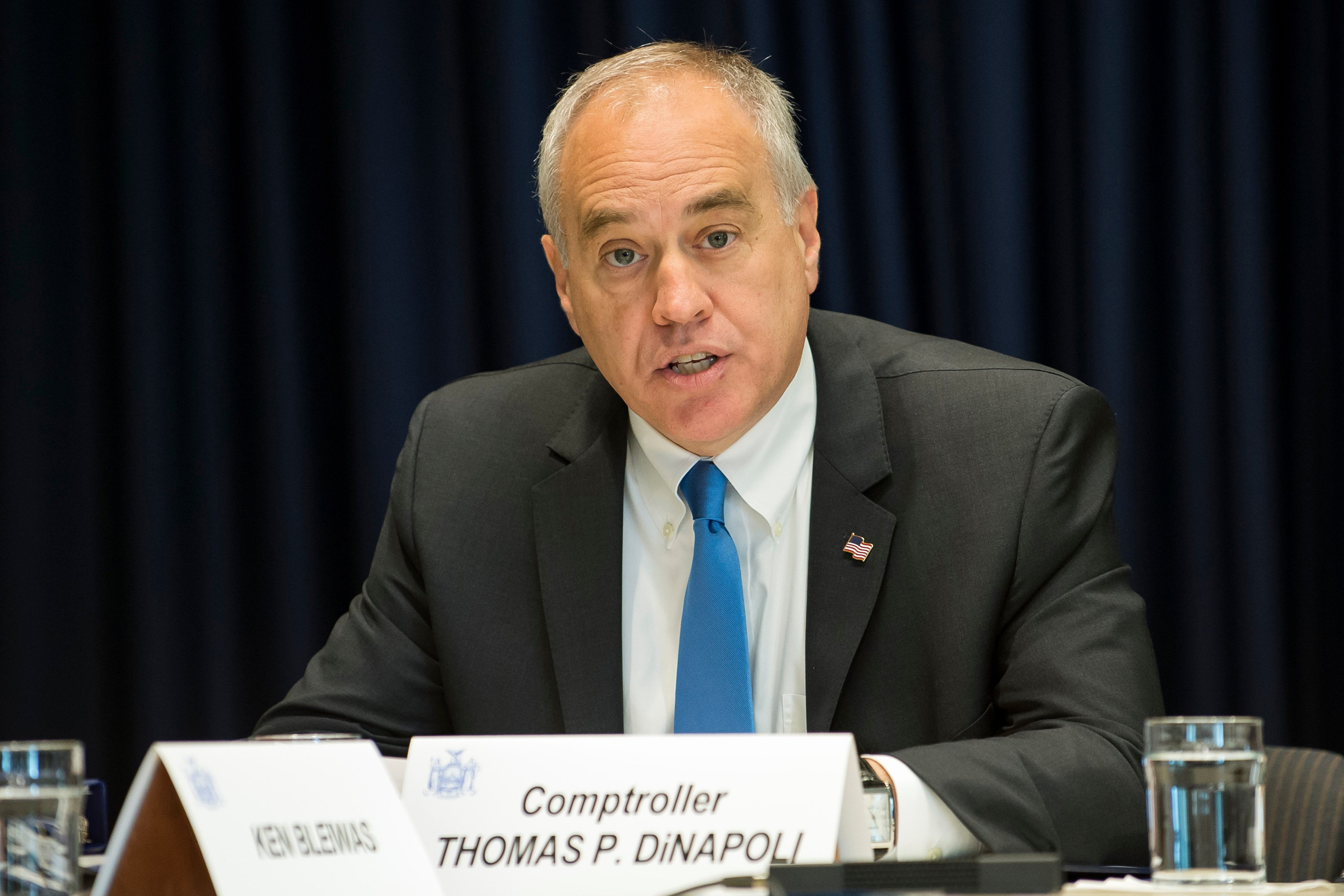 New York problem gambling Thomas DiNapoli