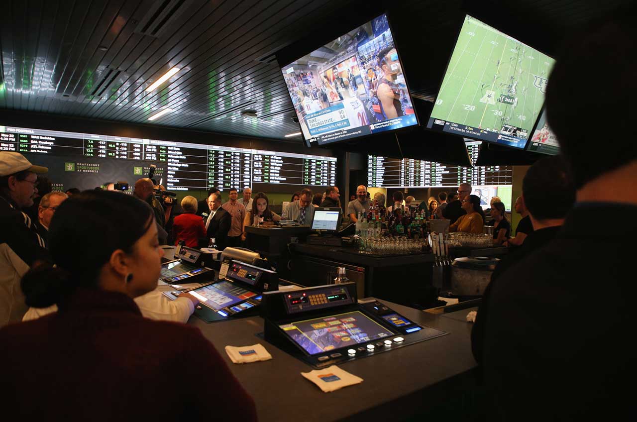 sports betting tax revenue Las Vegas odds