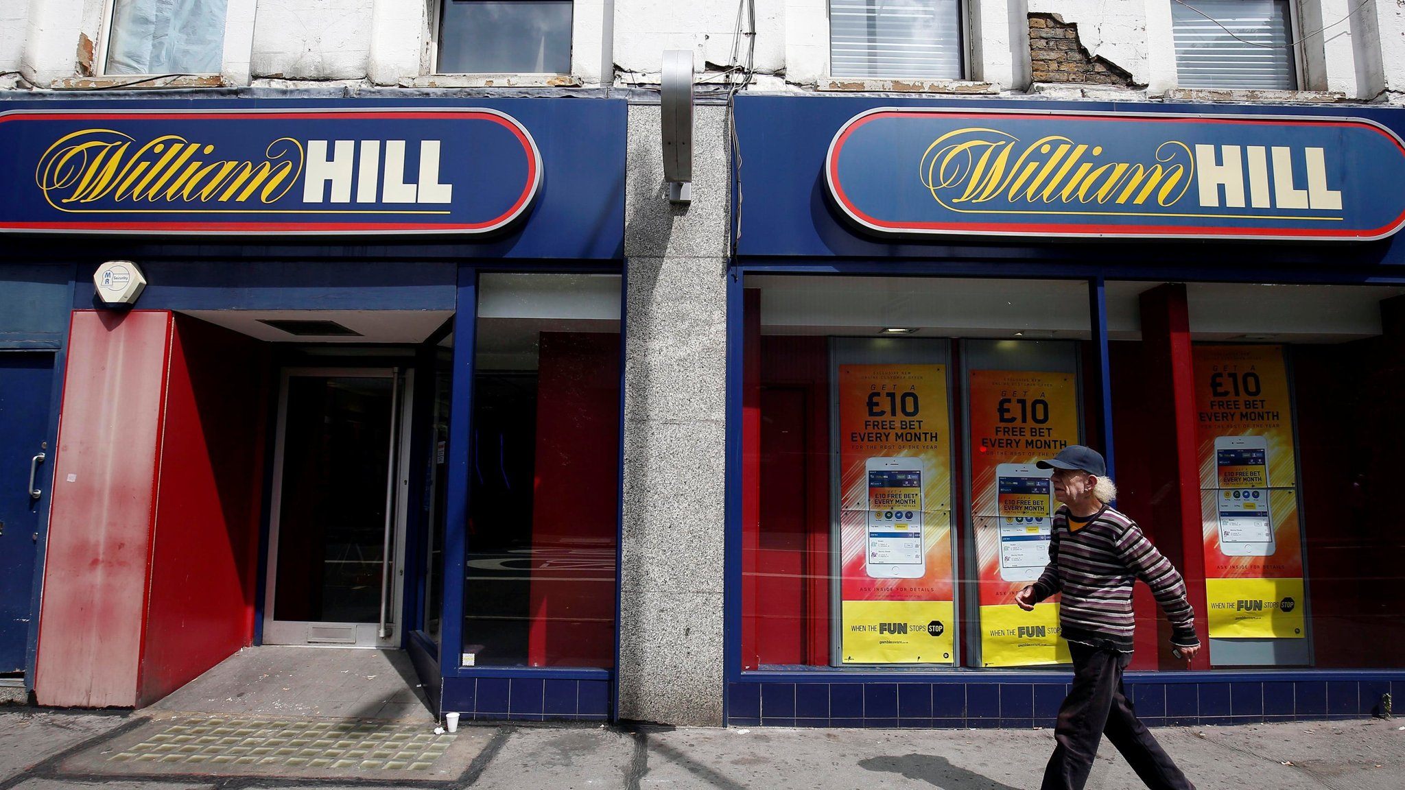 William Hill sports betting revenue