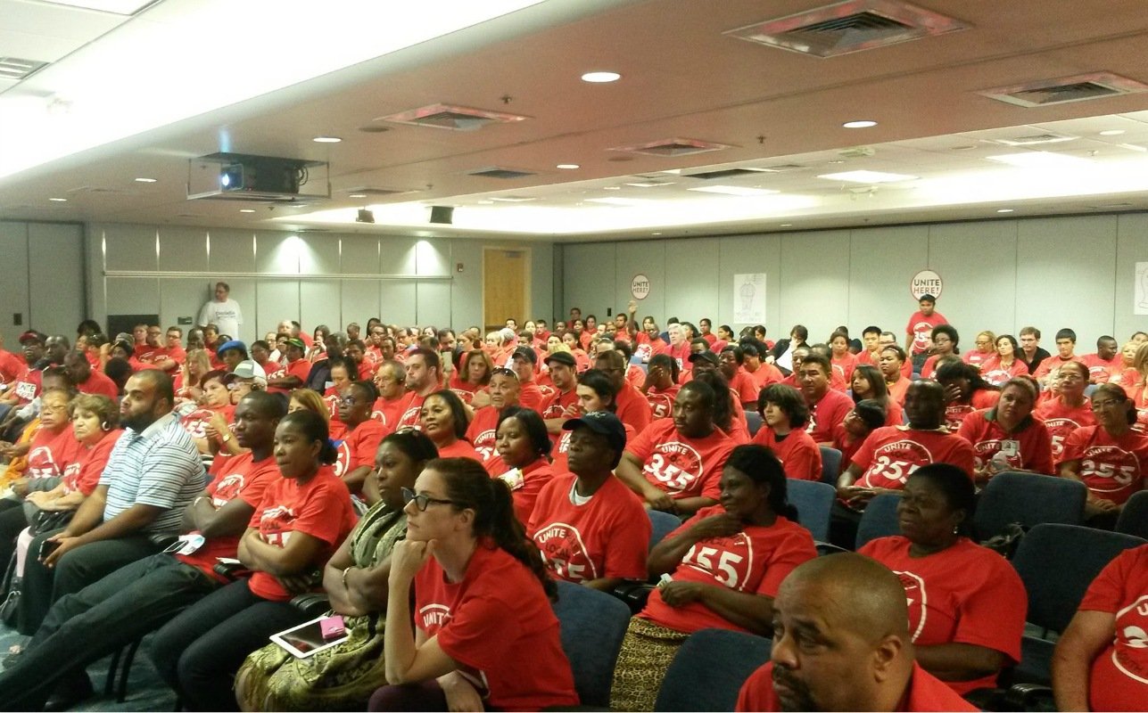 casino union Florida Unite Here strike