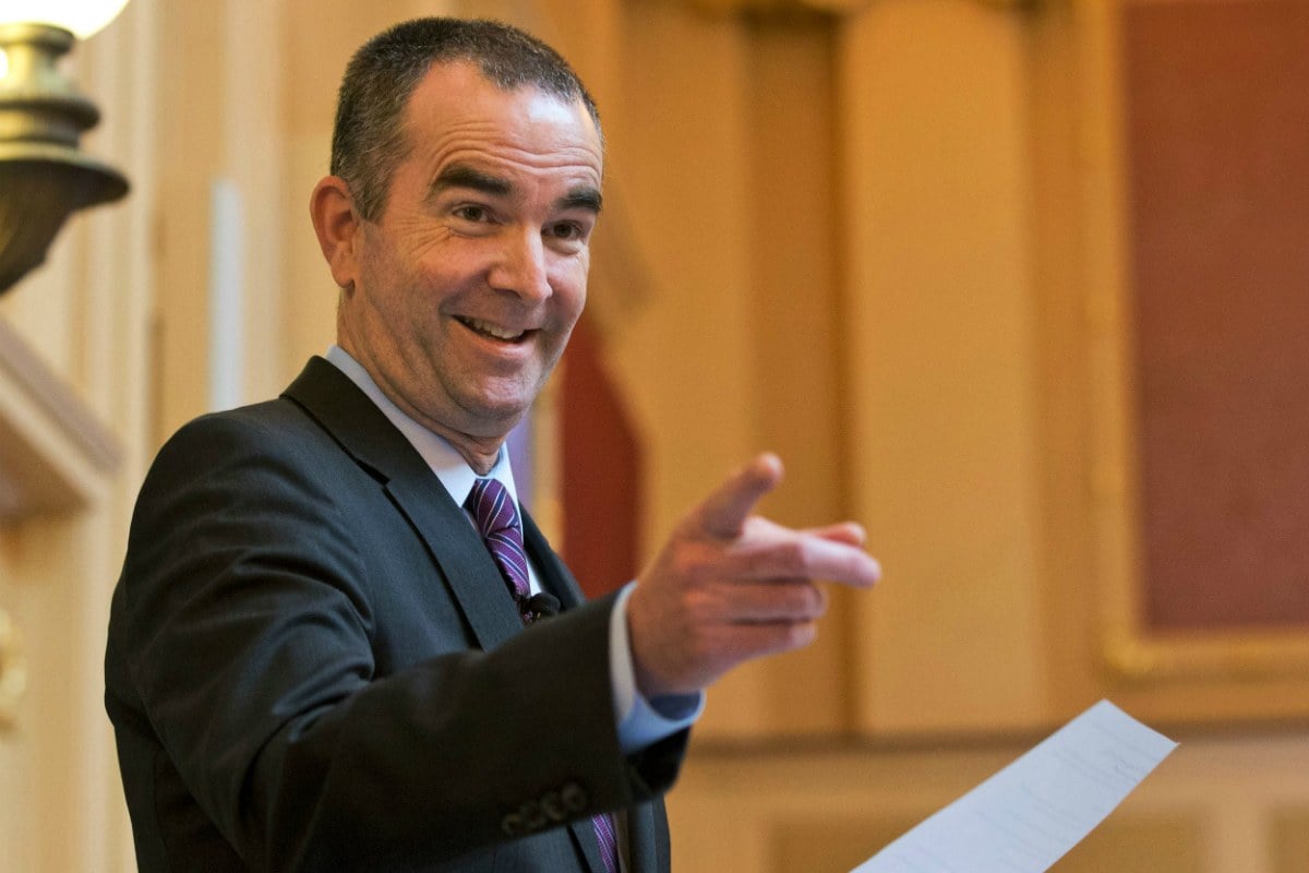 Virginia casino Ralph Northam