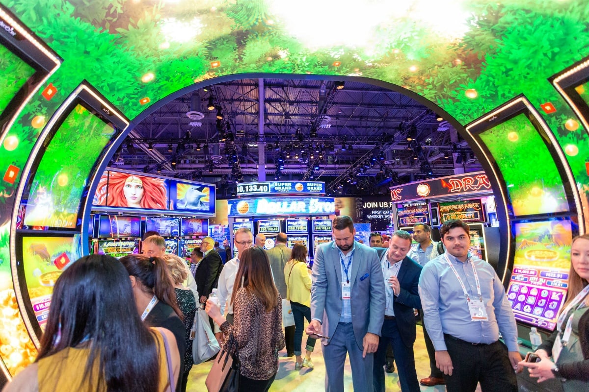 G2E tradeshow Las Vegas convention