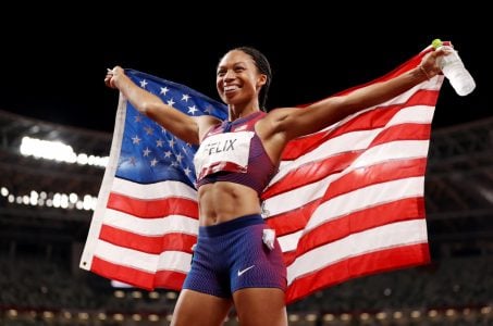 Olympics betting 2020 Allyson Felix