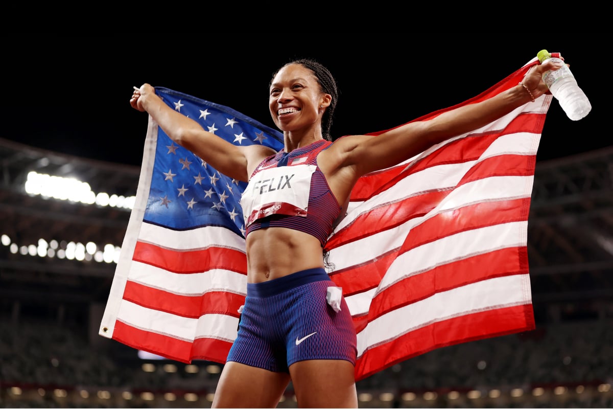 Olympics betting 2020 Allyson Felix