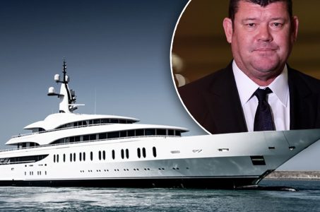 James Packer yacht