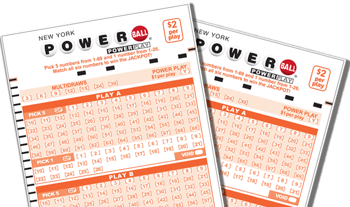 NY Powerball slips