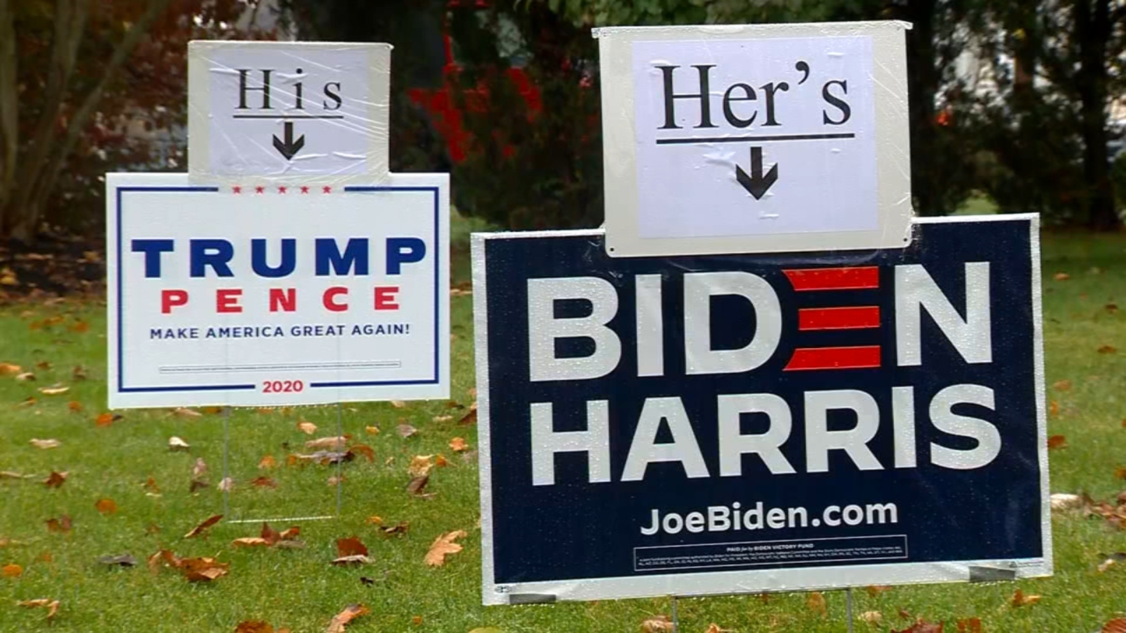 Political signs