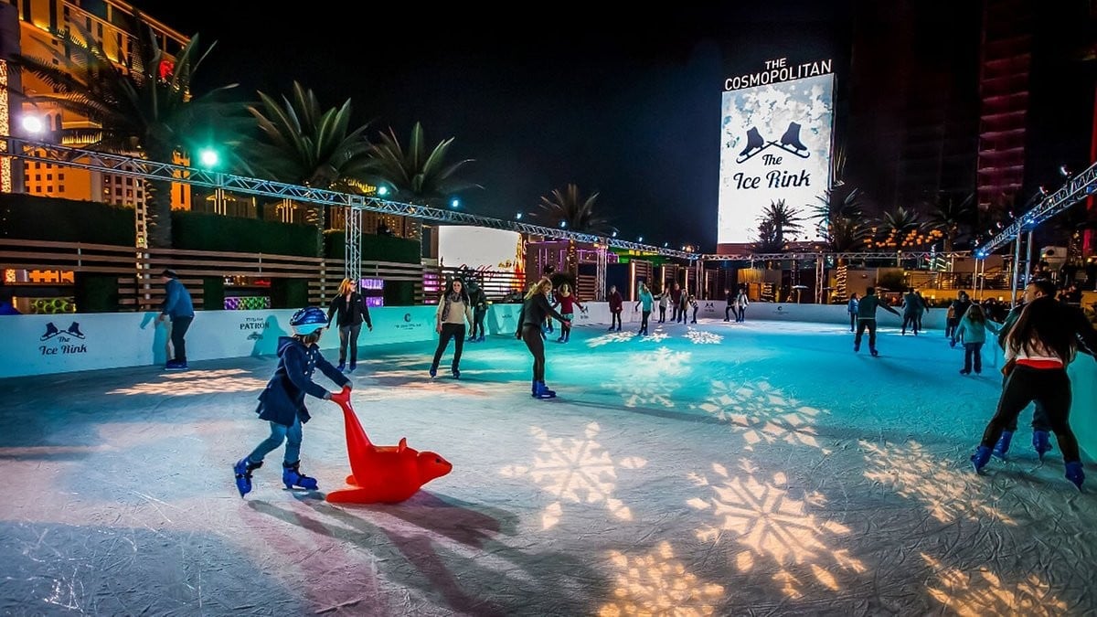 Ice Rink Cosmopolitan Las Vegas