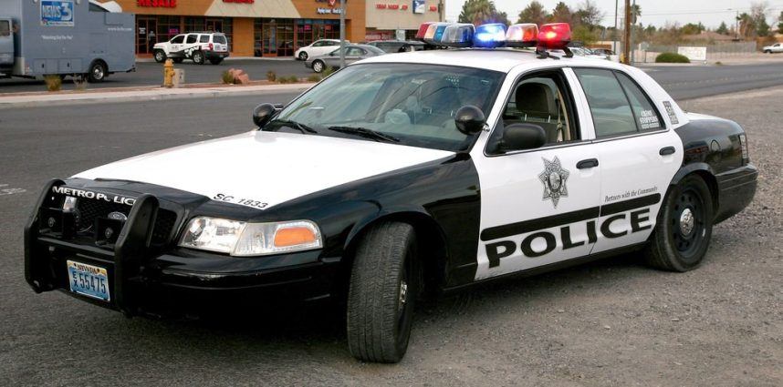 A LVMPD cruiser