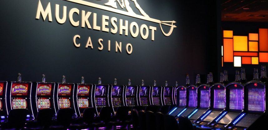 Gaming machines at Muckleshoot Casino Resort